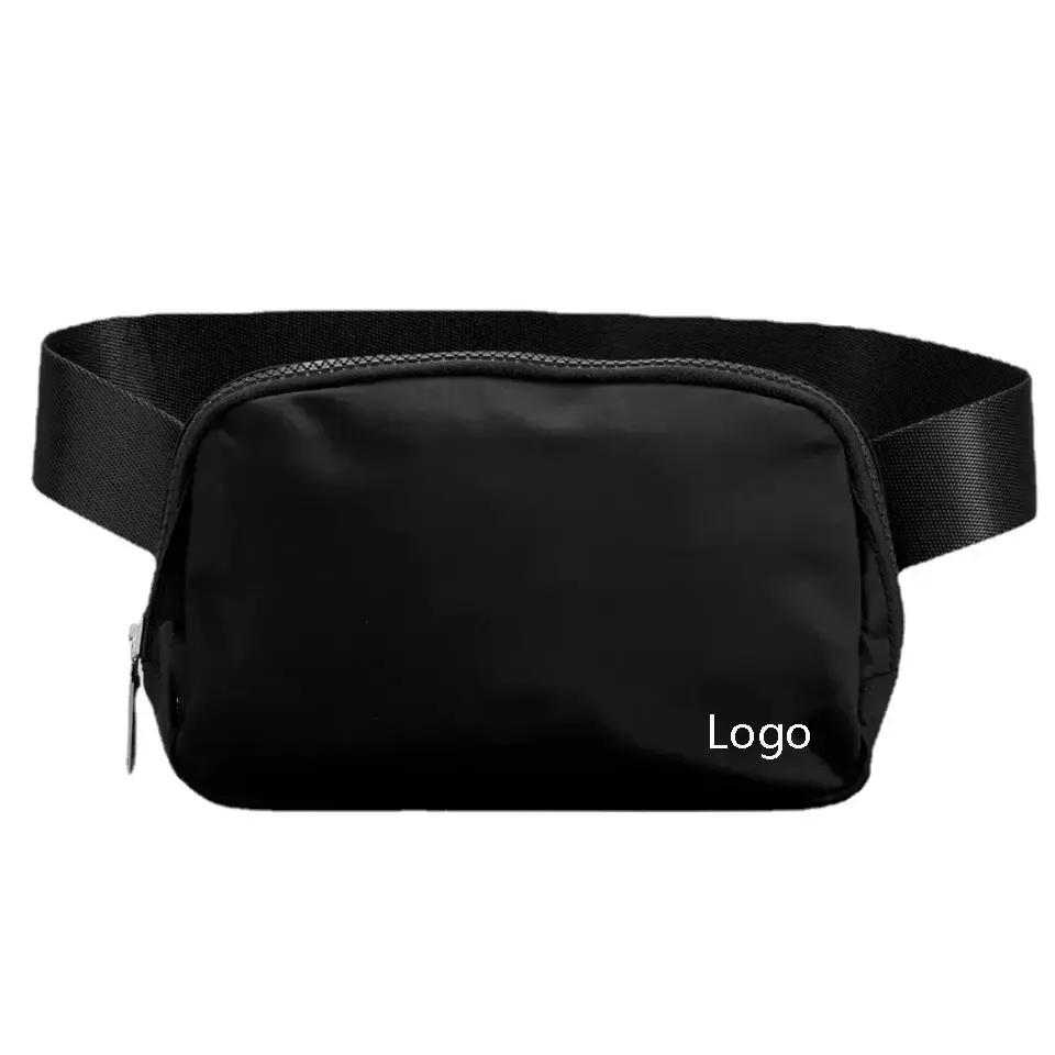 Fashion Sports Large Capacity Trend Shoulder Bag Outdoor Waterproof Nylon Fanny Pack Waist Bags For Women Men