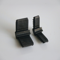 Code d'angle droit en acier inoxydable et plastique, accessoires anti-rouille pour portes et fenêtres