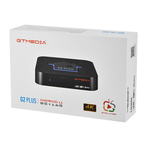 <span class=keywords><strong>Decodificador</strong></span> de TV HD 4K con Wifi de 2.4GHz, 2GB DDR3, 16GB EMMC, <span class=keywords><strong>Gtmedia</strong></span> G2 Plus, Sistema Android, Amlogic S905W2 de Cuatro Núcleos, Directo de Fábrica - Product Image 2