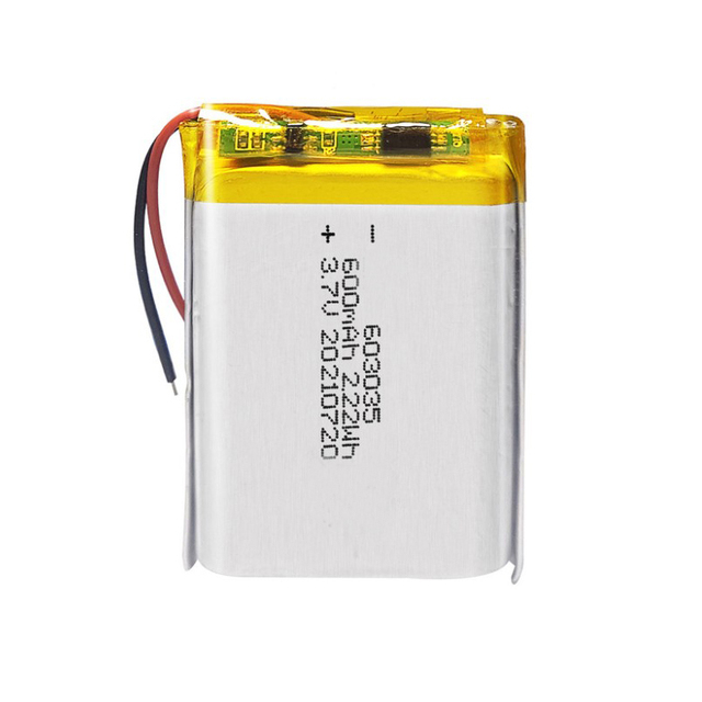 Rechargeable Lithium Ion Li Polymer Lipo Battery 853048 123035 403540 603035 Lipo Battery 3.7v 600mah 400mah With Pcb