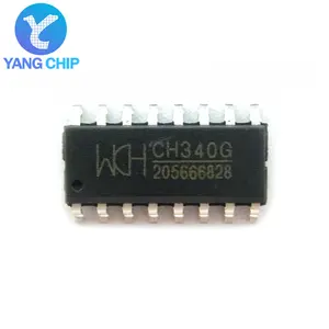 CH340G通用串行总线芯片集成电路芯片SOP16