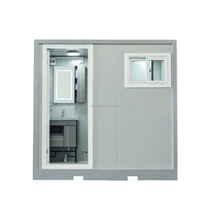 Cabine <span class=keywords><strong>WC</strong></span> Intelligente Portable <span class=keywords><strong>pour</strong></span> Camping et Utilisation Extérieure – Conception Respirante, Solution de Salle de Bain Préfabriquée <span class=keywords><strong>pour</strong></span> l'Extérieur - Product Image 2