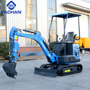 Hızlı teslimat Mini ekskavatör 1.2 Ton belediye mühendislik hafriyat küçük ekskavatör şantiye paletli mikro kazıcı - Product Image 1