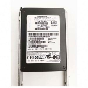 01YM647 Low Price IBX 7.68TB SAS 12Gb/s Read Intensive 2.5inch Solid State <b>Drive</b> (<b>SSD</b>) with Tray for V7000 - Product Image 2