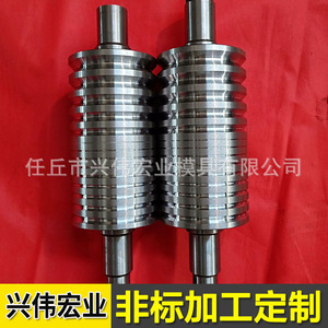 ลูกกลิ้งทังสเตนคาร์ไบด์ Cr12mov ลูกกลิ้งลดขนาดสำหรับการแปรรูปโลหะ ผลิตที่เหอเป่ย รับสั่งทำตามความต้องการ - Product Image 1