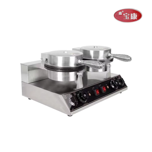<strong>2026</strong> Hot Sale Professional Waffle Maker Ice Cream Waffle Cone Maker <strong>Machine</strong> With Restaurant Waffle Maker - Product Image 4