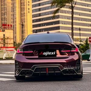 Diffusore Posteriore in Fibra di Carbonio Stile CMST per <span class=keywords><strong>BMW</strong></span> <span class=keywords><strong>Serie</strong></span> <span class=keywords><strong>3</strong></span> G20 G21 330i M340i LCI 2023-2026 - Product Image 3