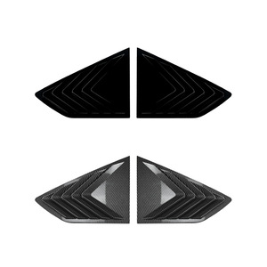 Bmw X6 G06 2019+ Rear Quarter Window <b>Decal</b> Carbon Fiber Texture Adhesive Trim Exterior Modification - Product Image 4