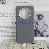 Funda para Teléfono Móvil con Carga Inalámbrica Antideslizante Wave Point Tpu para Huawei Mate 60 70 Pro, Sensación Cómoda al Tacto