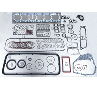 GYA Paket Gasket Kepala Silinder Grosir untuk Mesin IVECO EuroStar Stralis F3AE0681H OEM 500397665 01-33971-01  01-34060-01