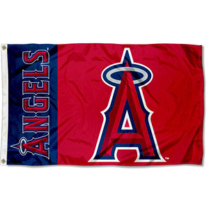 High Quality MLB <b>Flag</b> Custom Printed 3x5ft 100% Polyester Double Sided Los Angeles Angels <b>Flag</b> - Product Image 1