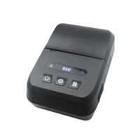 Impresora Térmica de Recibos Bluetooth de 2 Pulgadas KMP-II, Mini Impresora POS Inalámbrica Portátil para Pagos Móviles con Android e IOS