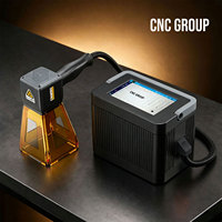 Machine de gravure laser portable haute puissance 30W, outil de marquage métallique portatif pour l'acier, l'or et l'aluminium