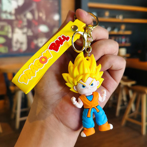 Porte-clés Dragon Ball, pendentif clé dessin animé Tortue Fée, en plastique souple, petit, anime, vente en gros, pour voiture - Product Image 1