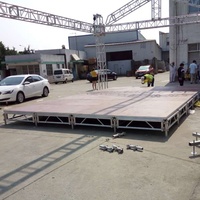 Gran oferta, armazón de estructura ligera de escenario de aluminio de 300 mm para concierto al aire libre, matriz de línea de eventos