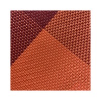 Feuille de tissu imprimé à la machine, en pvc, d'agneau, pu, pour sac