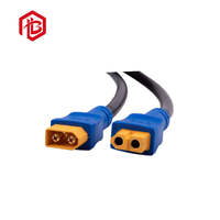 Connecteur de batterie en cuivre plaqué nylon 12V XT60 XT90 étanche IP68 mâle femelle, fiche banane, prise fusil, aérospatiale, FPC, UHF, PCB