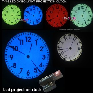 นาฬิกาฉายภาพ LED ขนาดใหญ่พร้อมฟังก์ชันไฟกลางคืนดีไซน์หน้าเดียวแบบทันสมัย - Product Image 2