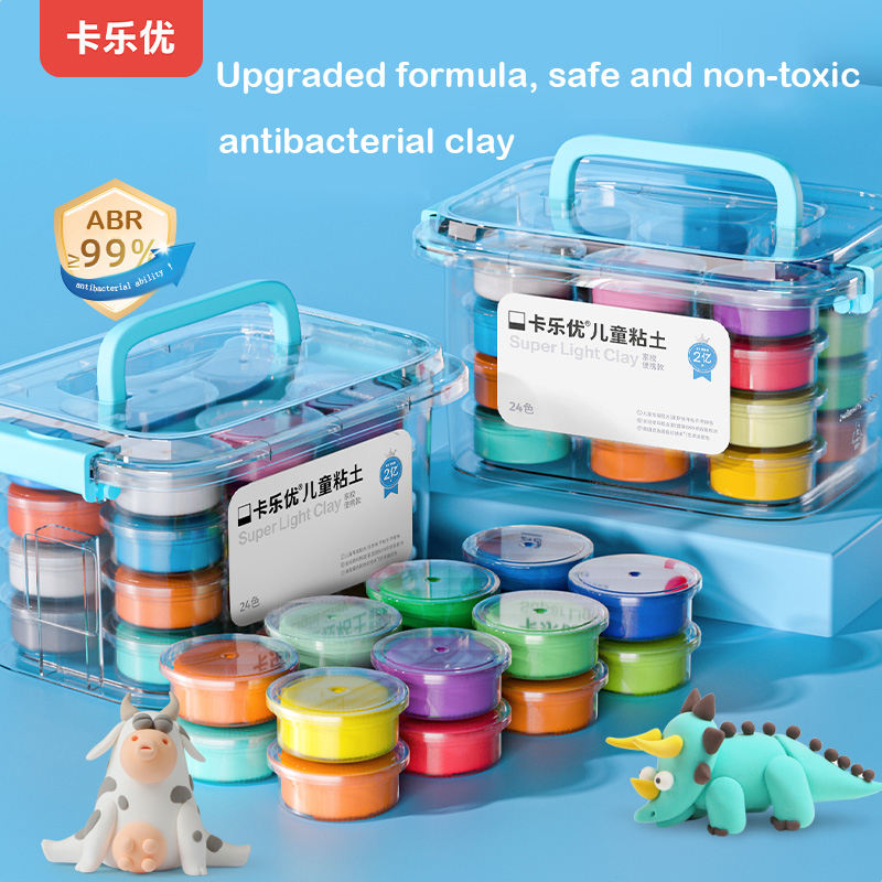 Ensemble portable de 24 couleurs pour la maison et l'école