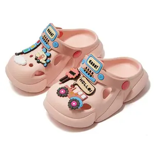 הנמכרים ביותר חדשים עשה זאת בעצמך נעלי בית לילדים חופר סנדלים מצוירים חמודים נעלי בית ילדים קטנים ילדים גדולים נעלי מערה