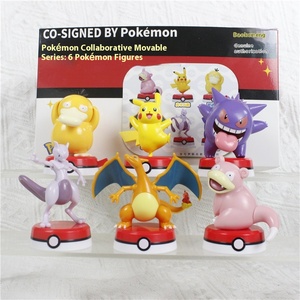 Baokemeng - Caja Sorpresa de PVC Genuino de la Serie Móvil de Pikachu, Juguetes Hechos a Mano, Escala 1/12, Enchufe Estadounidense - Product Image 1