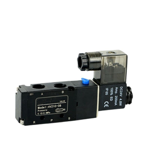 4V210-08 Пневматический внутренний пилот двухпозиционный пятиходовой электромагнитный клапан - Product Image 5