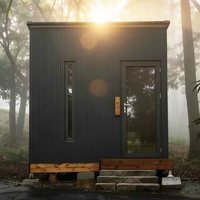 Maison conteneur mobile de 20 pieds de haute qualité, durable, écologique, anti-corrosion, en acier, avec panneaux sandwich, étanche
