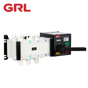 Quality Dual Power Triphasic Ats Automatic Transfer Switches Automatic Changeover Switch For Solar