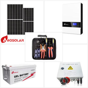 태양 에너지 전원 시스템 오프 그리드 5kW 10kw 20kw 태양열 패널 배터리 및 인버터 가정용 완전 태양열 키트 - Product Image 3