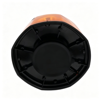 Balise LED COB 48W, 8 modes stroboscopiques, lumière d'avertissement, fixation magnétique, boîtier PC, plusieurs couleurs, lumière clignotante pour alerte de sécurité des véhicules