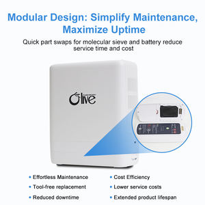 Concentrateur de batterie de voyage mini rechargeable PSA 6 litres Concentrador De Oxygeno Portatil Oxygene 6l Machine à oxygène <span class=keywords><strong>portable</strong></span> - Product Image 6