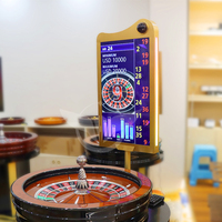 Écran d'affichage de table de roulette YH 32 pouces avec bande LED - Tableau de scores de casino professionnel double face personnalisable