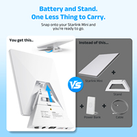 Batería de Respaldo Starlink Mini de 99 Wh y 27500 mAh, Fuente de Alimentación CC, Solución de Energía Portátil USB-C PD para Internet en Exteriores, Personalización OEM