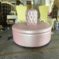 Meubles de fête de luxe, chaise de roi royale pas chère, canapé de reine pour mariage
