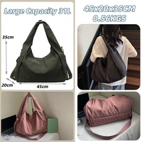 Bolso Bandolera Minimalista, Ligero, Impermeable y Resistente al Desgaste, con Cierre Resistente y Correas Ajustables Extraíbles, Venta al Por Mayor