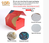 Boîte cadeau magnétique pliable rouge personnalisable et recyclable, emballage en papier écologique, style chinois de luxe avec logo, usine OEM