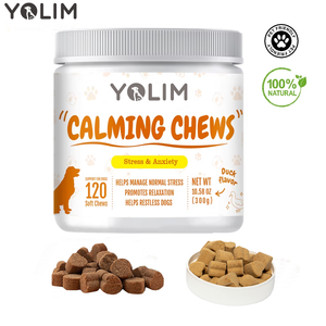 Hızlı kargo tüm ırklar için bağışıklık sağlık ve rahatlama köpek sakinleştirici Chews Pet takviyesi destekler - Product Image 1