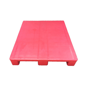 HDPE Kệ nhiệm vụ nặng nề màu xanh duy nhất mặt 3 skids Kệ <span class=keywords><strong>Pallet</strong></span> Nhựa nhỏ cho Giá bán - Product Image 6