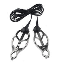 Hochwertige Multifunktions-Elektroschock-Klemmen Klitoris-Stimulator Vibrator Vaginaler Sex Männer Frauen Bondage-Ausrüstung Zesi Made