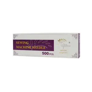 China's Famous Brand White Pigeon Sewing Machine Needles for Sewn Cloth Leather