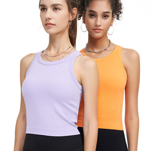 Gilet de <span class=keywords><strong>sport</strong></span> antichoc d'été pour femmes soutien élevé pour le <span class=keywords><strong>sport</strong></span> course à pied Fitness Yoga débardeur - Product Image 1