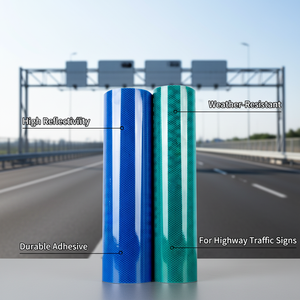 Acquista uno e ricevi uno gratis: Pellicola riflettente in PMMA di livello B1 per protezione antincendio, adesivo riflettente per avvisi e informazioni. - Product Image 1