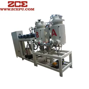 Polyurethane Elastic Pouring Machine vacuum polyester polyol polyethylene resin mixing reactor for polyacrylamide coagulant gel