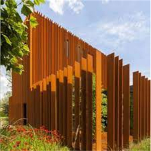 Piquets de clôture <span class=keywords><strong>en</strong></span> acier corten, panneaux de clôture, <span class=keywords><strong>poteaux</strong></span> de jardin pour clôtures - Product Image 6