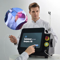 Appareil laser chirurgical à double longueur d'onde 980nm+1470nm pour le traitement de la proctologie, l'élimination des hémorroïdes et des fistules anales