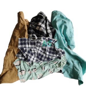 Muestra gratis 10kg 15kg 20kg 25kg trapos de punto corte camisa trapos 100% algodón coloreado trapos industriales - Product Image 6