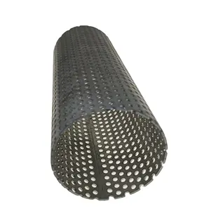 In acciaio inox filtro perforato tubo lamiere laminate tubo saldato filtro perforato filtro
