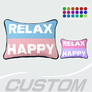 ปลอกหมอนอิงตกแต่งงานฝีมือเย็บมือสุดหรูหรา ประดับด้วยงานปักมือ งานถักโครเชต์ - Product Image 1