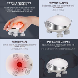 Masajeador Vibratorio Revitive para Cuello, Masajeador Eléctrico de Mano con Doble Pistola para Masaje de Cabeza - Product Image 4