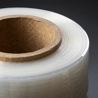 Film étirable industriel souple résistant à l'humidité, largeur 50 cm, haute résistance à la traction, pour l'emballage et l'expédition des palettes